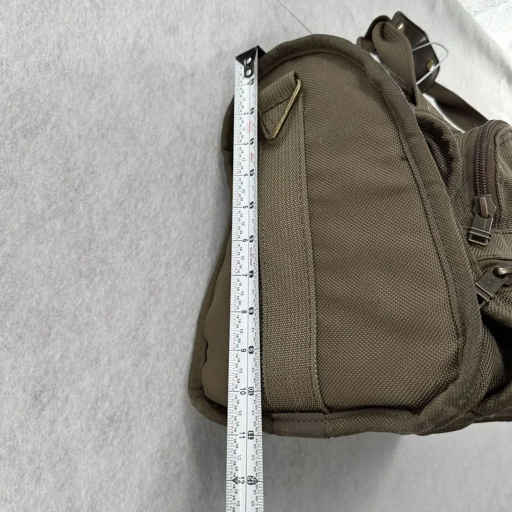 Tumi Ballistic Canvas Small Duffel Bag Weekender - No‎ Shoulder Strap, Monogram